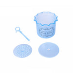 Bottiglia schiumatore detergente viso 2 pezzi