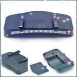 Lampada Clip On 11 LED per Cappello Camping e Ciclismo