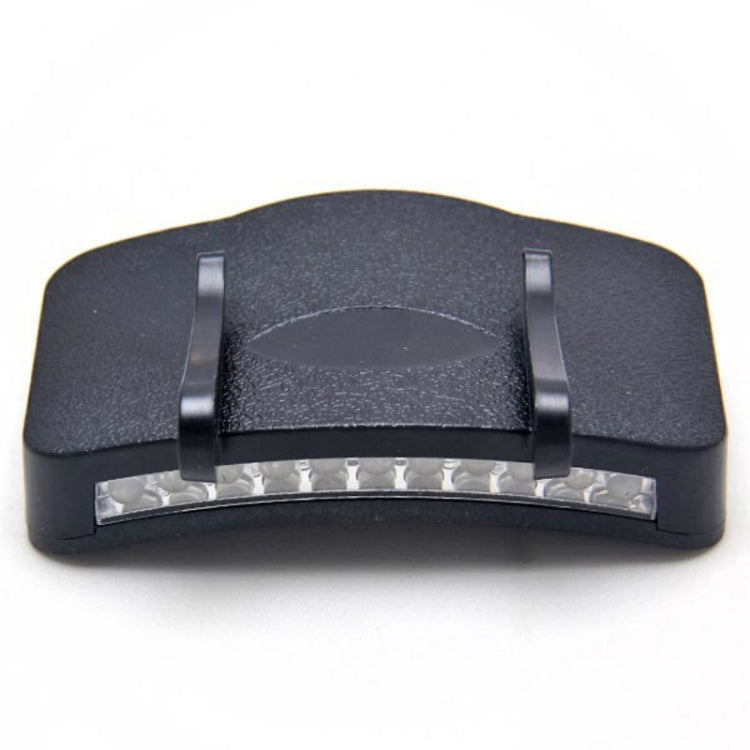 Lampada Clip On 11 LED per Cappello Camping e Ciclismo