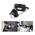 Torcia LED T6 zoomabile in lega di alluminio con custodia
