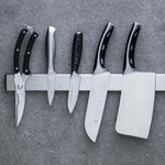 Portacoltelli magnetico da cucina in acciaio inox 30-50 cm