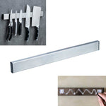 Portacoltelli magnetico da cucina in acciaio inox 30-50 cm