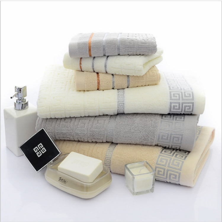 Set da bagno 3 pezzi asciugamani cotone scozzese