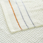 Set da bagno 3 pezzi asciugamani cotone scozzese