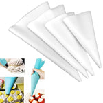 4 ugelli in silicone per sac à poche decorazione torte