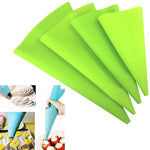 4 ugelli in silicone per sac à poche decorazione torte