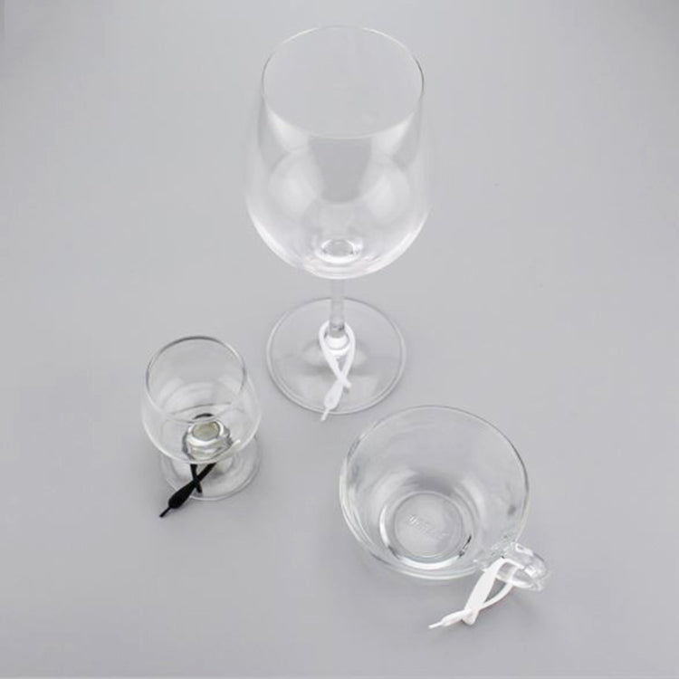 Set 12 Segnaposto per Bicchiere da Vino in Silicone