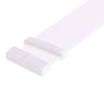 Misuratore braccialetti in plastica bianco 27 cm