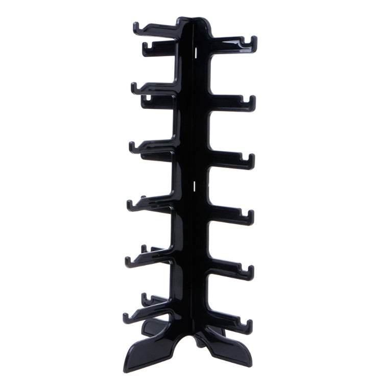 Espositore organizer per occhiali da sole a 6 livelli