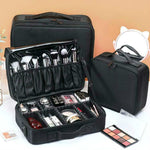 Borsa porta trucchi e manicure in tessuto Oxford