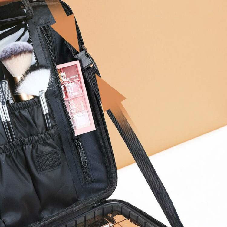 Borsa porta trucchi e manicure in tessuto Oxford