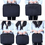 Borsa porta trucchi e manicure in tessuto Oxford