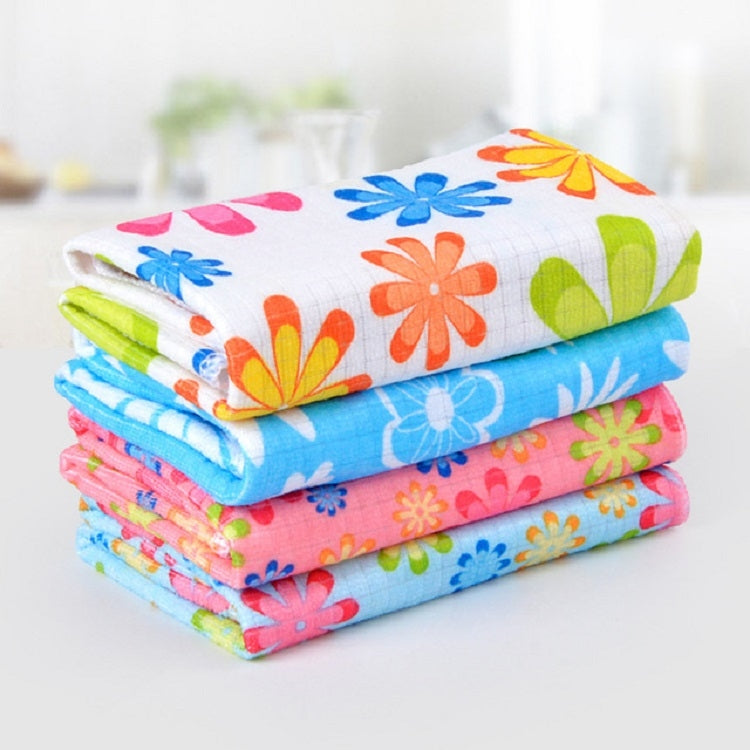 Set 4 panni microfibra per pulizia superfici 30x40 cm