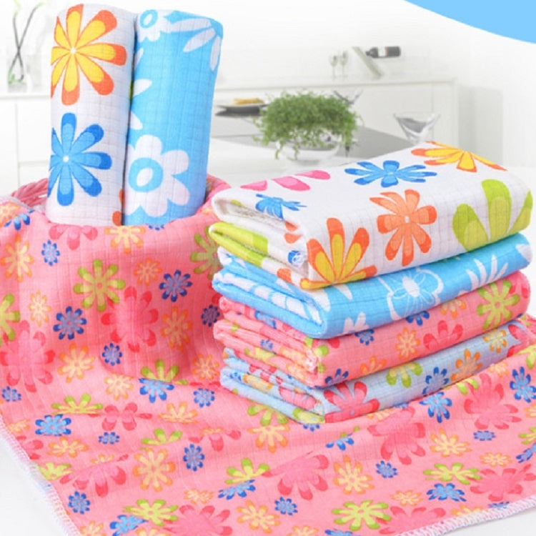 Set 4 panni microfibra per pulizia superfici 30x40 cm