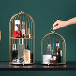 Scaffale porta cosmetici in ferro moderno 44x21x21 cm