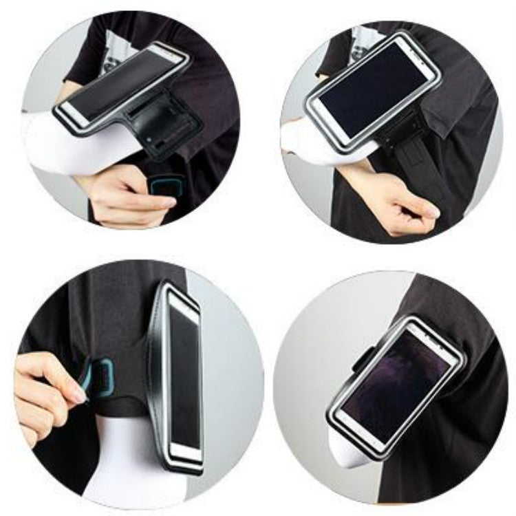 Borsa da braccio sportiva Large per telefono cellulare fino a 6 pollici