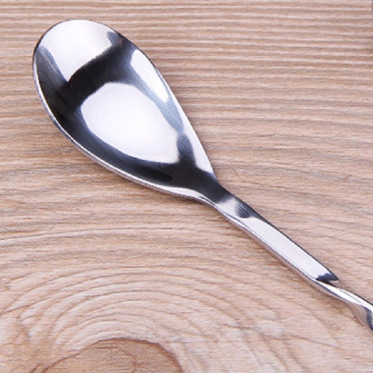 Set 2 pezzi agitatore e forchetta in acciaio inox 32 cm