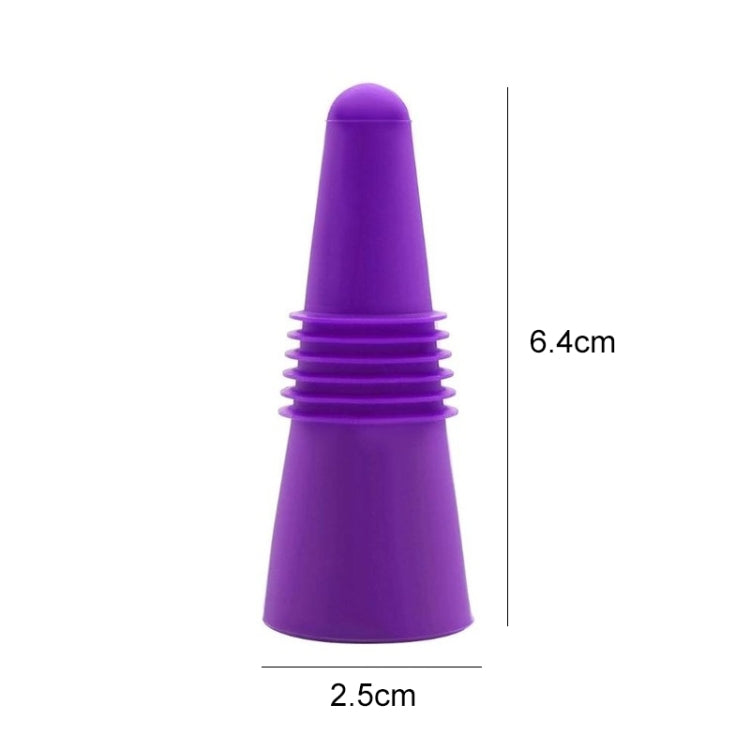 Tappo in silicone per bottiglia alimentare 3x3x7 cm