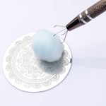 Set 3 pezzi penna artiglio per manicure in acciaio inox