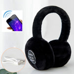 Paraorecchie Bluetooth in peluche antivento unisex