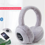 Paraorecchie Bluetooth in peluche antivento unisex