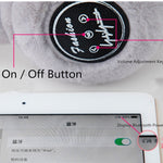 Paraorecchie Bluetooth in peluche antivento unisex