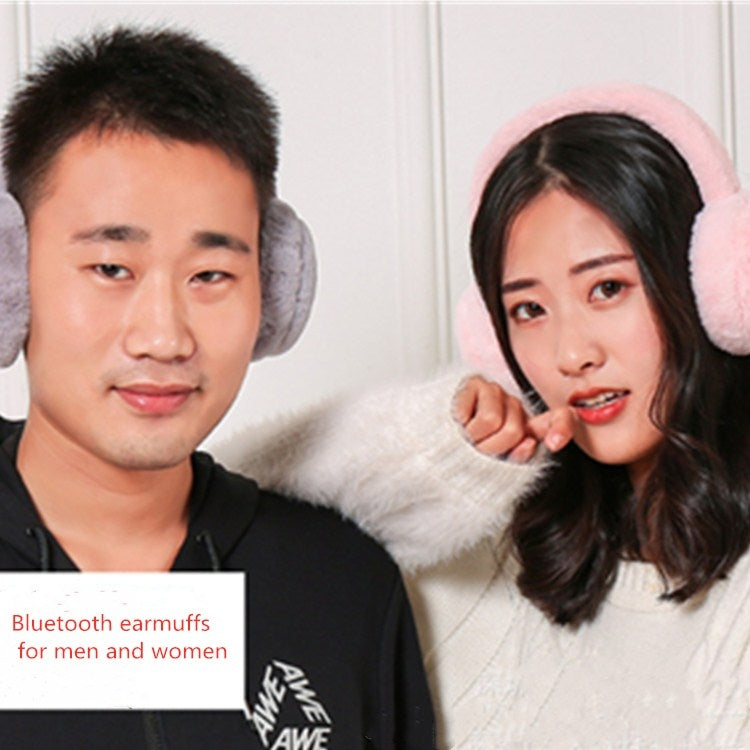 Paraorecchie Bluetooth in peluche antivento unisex