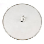 Copertura anti-spruzzi olio in acciaio inox 33 cm