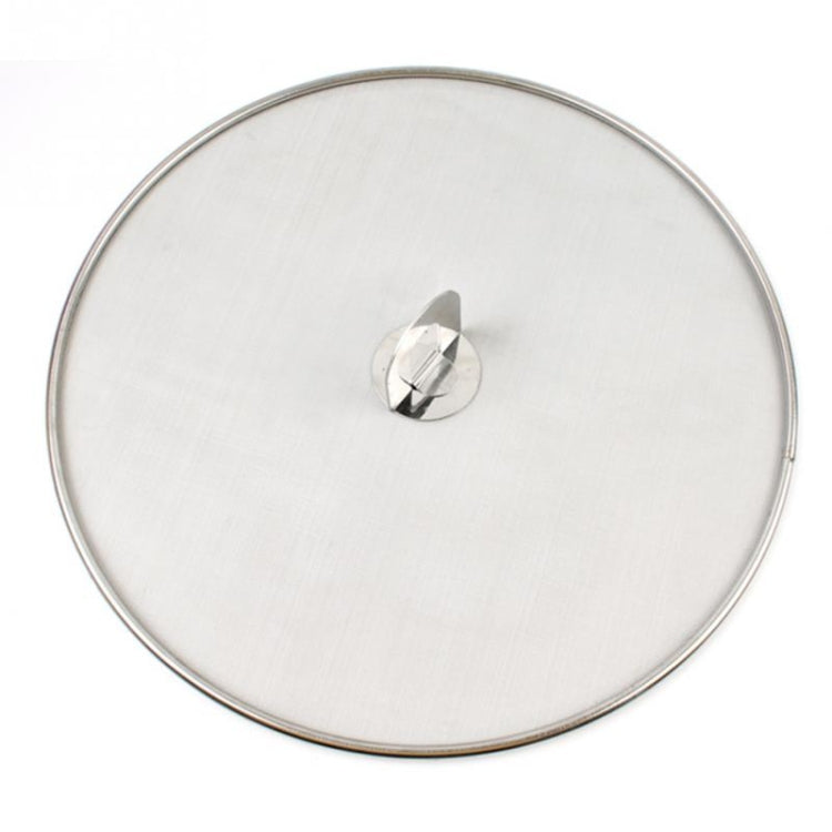 Copertura anti-spruzzi olio in acciaio inox 33 cm