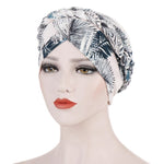 Cappello donna corto con turbante in seta spazzolata, taglia unic