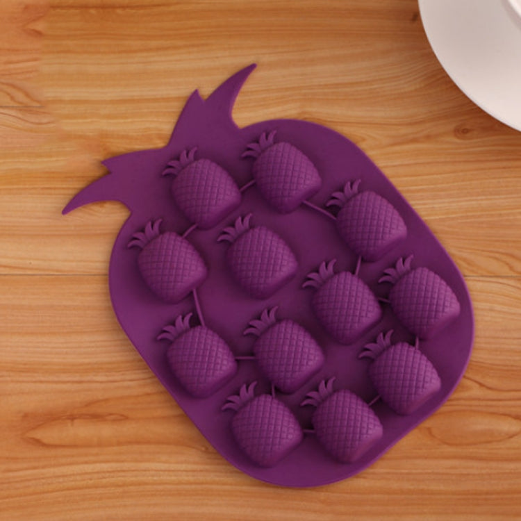 Stampo per ghiaccio in silicone a forma di ananas 5 pezzi