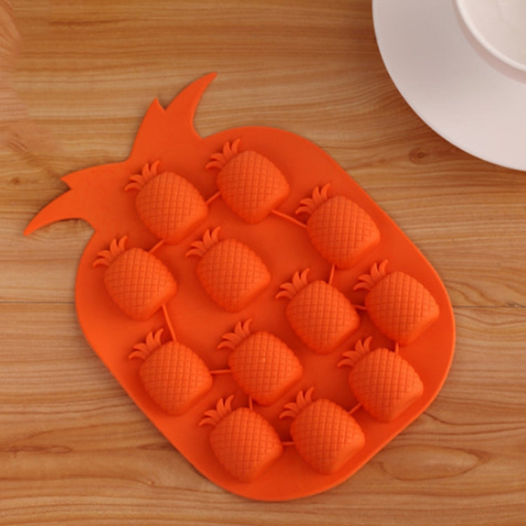 Stampo per ghiaccio in silicone a forma di ananas 5 pezzi