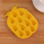 Stampo per ghiaccio in silicone a forma di ananas 5 pezzi