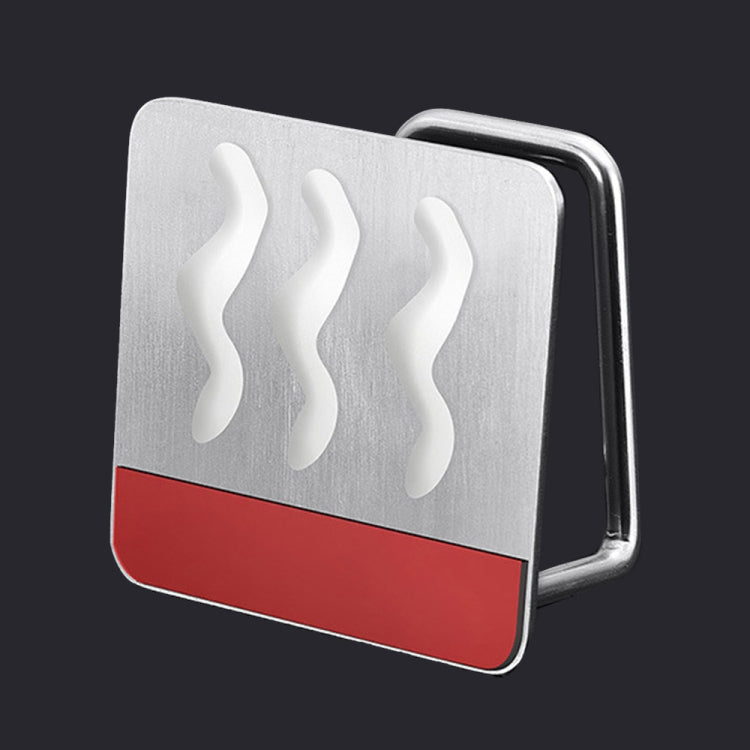Scaffale organizer bagno cucina in acciaio inox 6x6x4cm