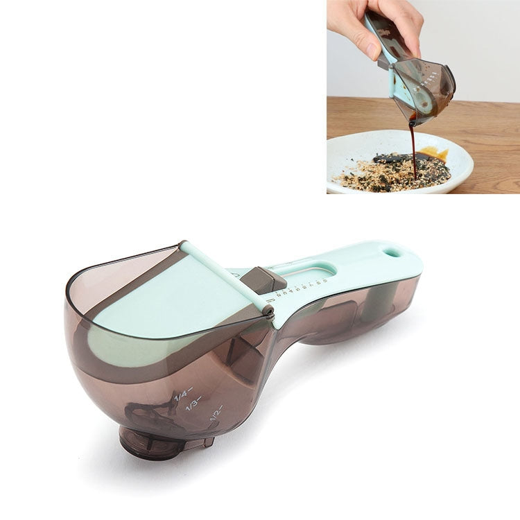 Cucchiaio dosatore regolabile in plastica per cucina