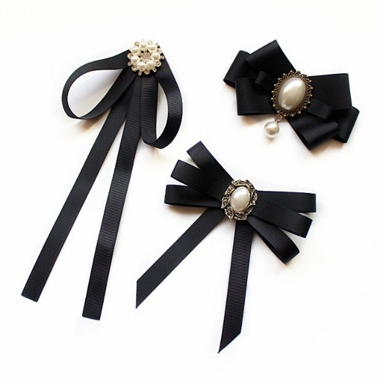 Accessori per camicie da donna con papillon nero