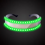 Occhiali LED luminosi per feste con luci colorate