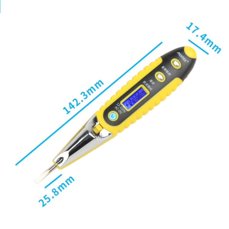 Penna tester tensione elettrica CA DC con luce LED