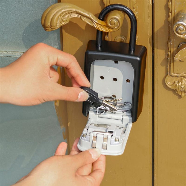 Cassetta di sicurezza portatile in metallo con chiavi