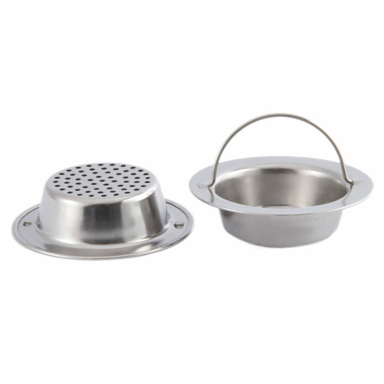 Filtro scarico inox 110 mm per lavello e doccia