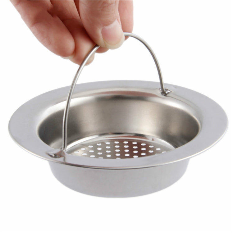 Filtro scarico inox 110 mm per lavello e doccia