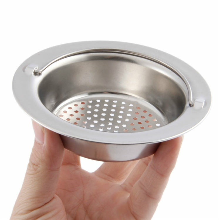 Filtro scarico inox 110 mm per lavello e doccia