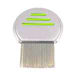 Pettine per animali domestici in acciaio inox 10 cm
