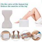 Cuscino ortopedico ginocchio memory foam 30x22x15 cm