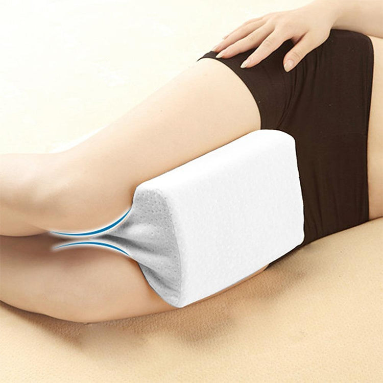 Cuscino ortopedico ginocchio memory foam 30x22x15 cm