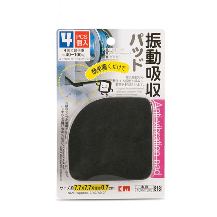 Tappetino antiurto in schiuma EVA 4 pezzi 7,7x7,7 cm
