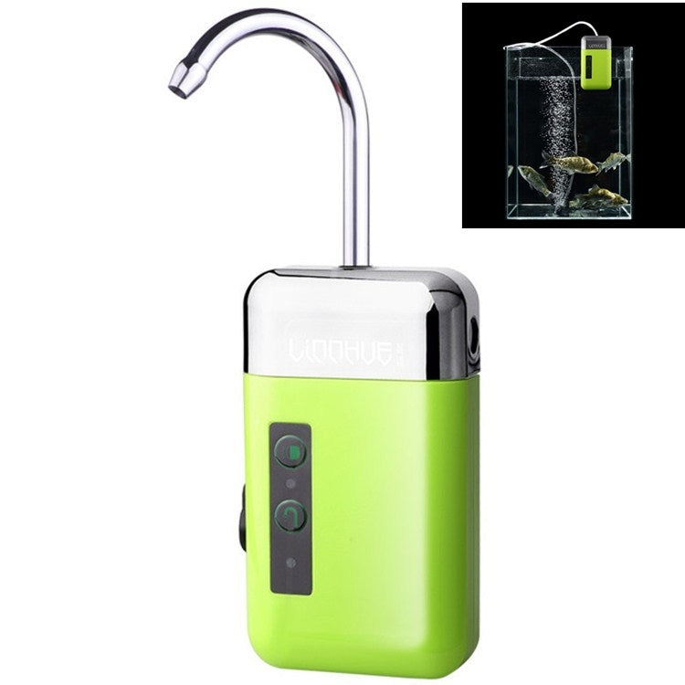 Pompa acqua automatica ricaricabile con ossigenatore 6L/min