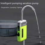 Pompa acqua automatica ricaricabile con ossigenatore 6L/min