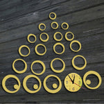 Orologio da parete 3D acrilico decorativo 25x25 cm