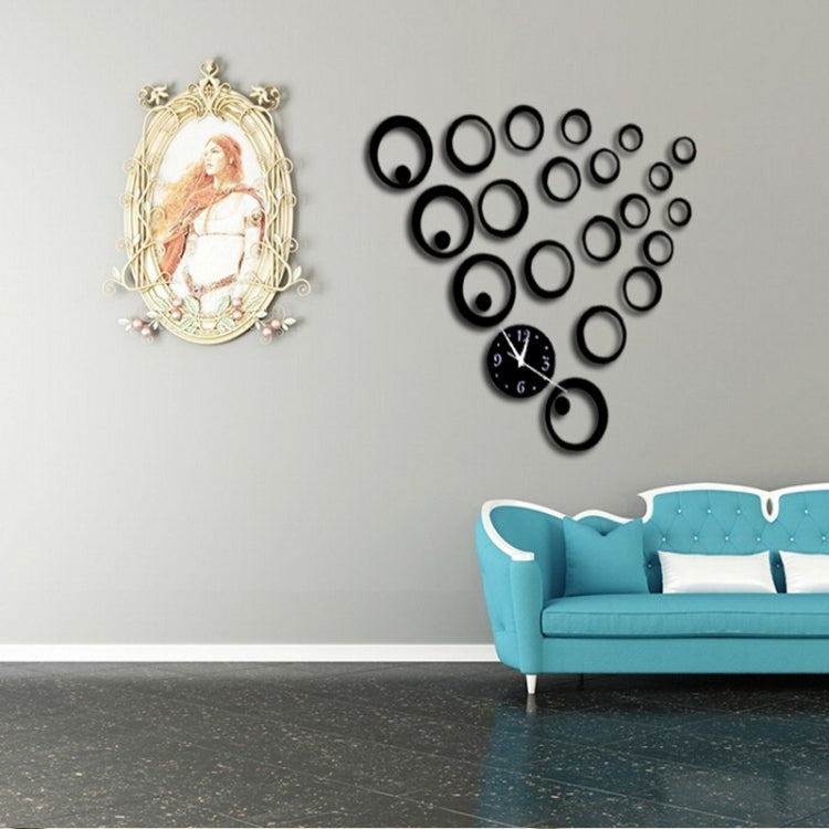 Orologio da parete 3D acrilico decorativo 25x25 cm